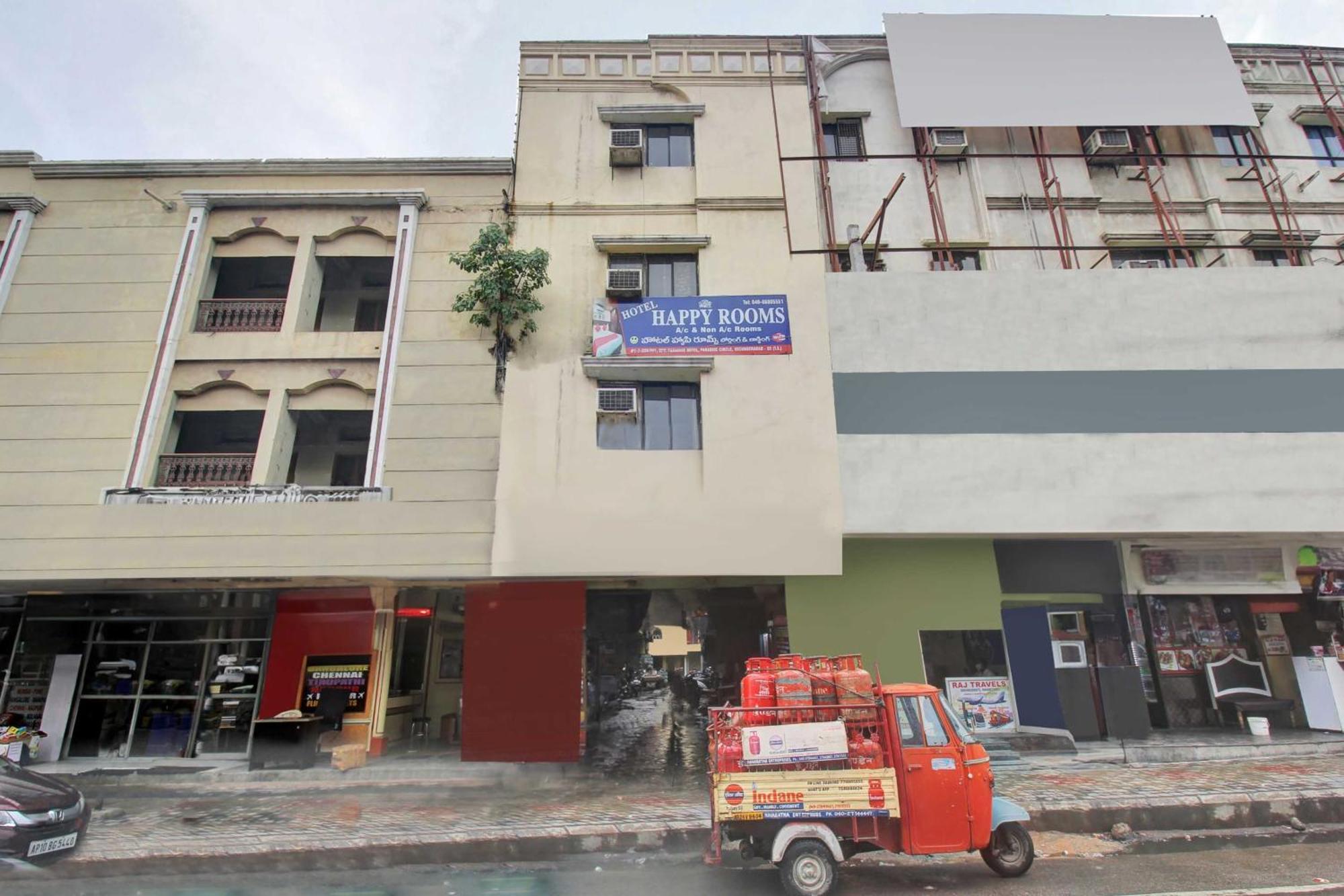 Hotel O Happy Rooms Hyderabad Bagian luar foto
